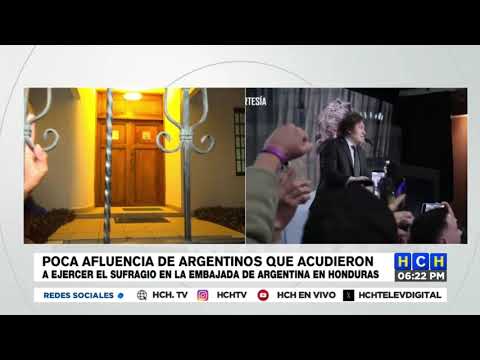 Argentinos en Honduras ejercieron el sufragio en la embajada ubicada en Tegucigalpa