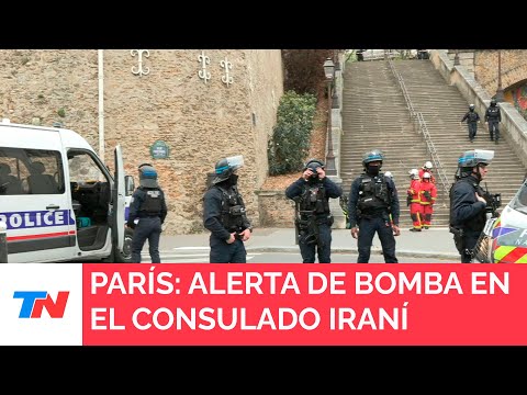 FRANCIA I Policía detiene a un hombre tras alerta de bomba en el consulado iraní en París