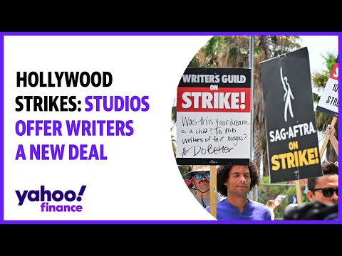 Hollywood strikes: Studios offer writers a new deal