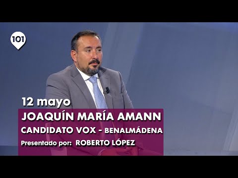 Joaquín María Amann, candidato a la alcaldía por VOX  a Benalmádena | 12 mayo