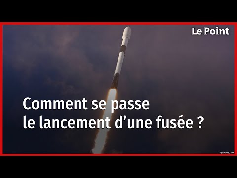 Les étapes d'un lancement de fusée