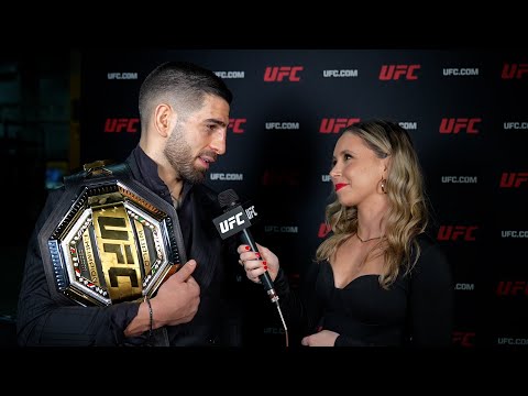 Ilia Topuria UFC 298 Post-Fight Interview