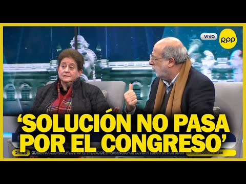 ALCORTA Y ABUGATTÁS sobre crisis política: “La solución no pasa por el Congreso”