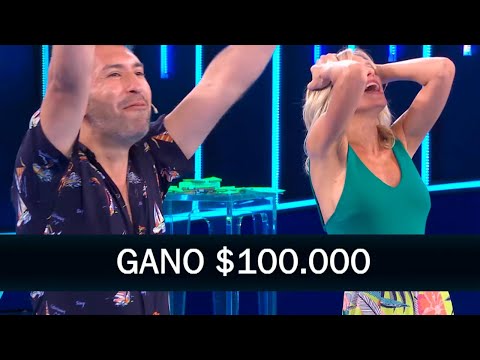 ¡Guillermo se ganó 100.000 pesos en Mamushka!
