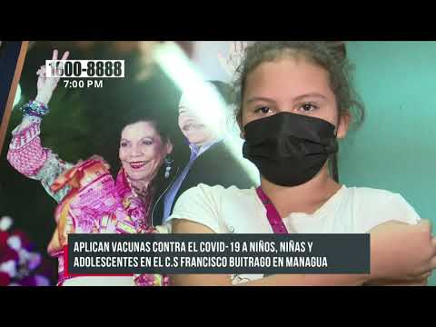 Arranca jornada de vacunas a niños, niñas y adolescentes en Nicaragua