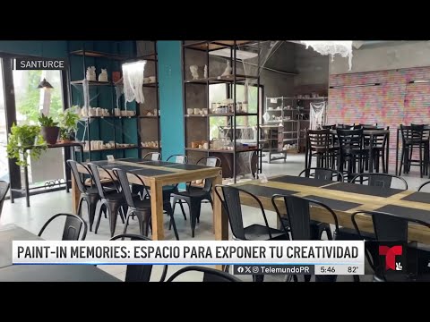 “Paint-in memories”, crean espacio para dejar fluir tu creatividad en Santurce