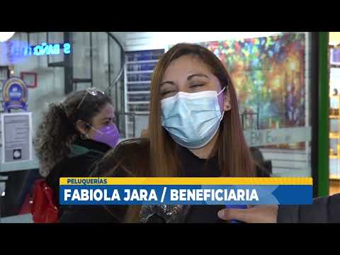 Peluquerías en Concepción buscan reactivación económica en pandemia
