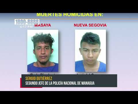 Delincuentes «desfilan» a la cárcel tras operativos policiales - Nicaragua