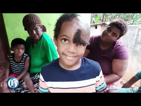 Twin sister Mickelia cries for brother mauled by dogs