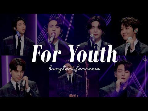 BTS (방탄소년단) ‘For Youth’ Fancams COMBINED (7 in 1)