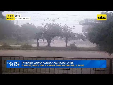 Alto Paraguay: intensa lluvia alivia a agricultores