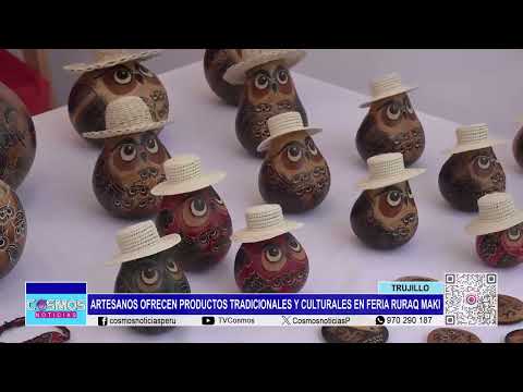 Trujillo: artesanos ofrecen productos tradicionales y culturales en Feria Ruraq Maki