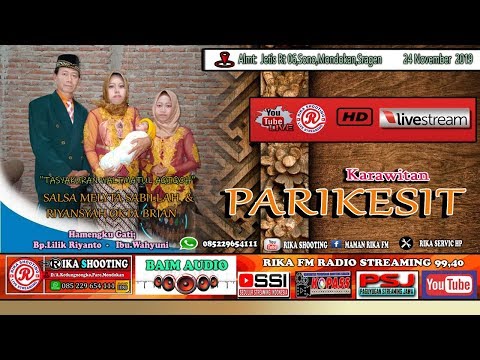LIVE STREAMING \\KARAWITAN PARIKESIT\\BAIM AUDIO\\RIKA VIDEO HD & RADIO