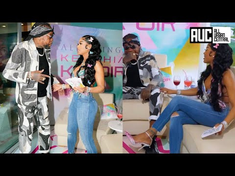 Gucci Mane Wife Keyshia Kaoir Pulls Up On Vybz Kartel In Jamaica