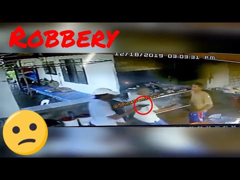 Robbery caught on camera again Trinidad and Tobago