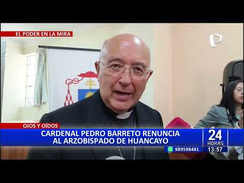Papa Francisco acepta renuncia de cardenal Pedro Barreto y nombra inmediatamente un sucesor