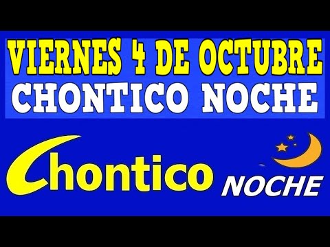 CHINTICO NOCHE Resultado VIERNES 4 De OCTUBRE De 2024