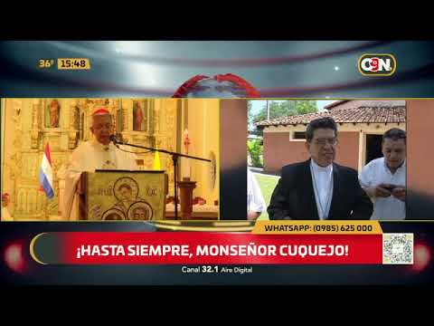 Despiden hoy al emérito Mons. Pastor Cuquejo en la Catedral Metropolitana de Asunción