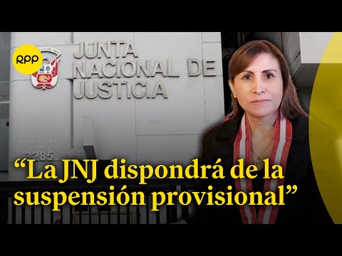 JNJ dispondría de una suspensión provisional a Patricia Benavides en las próximas horas