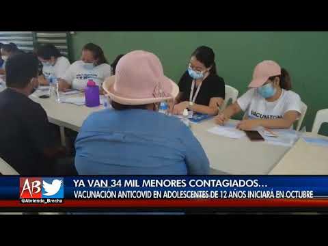 Casi 34 000 menores contagiados de covid en Honduras, 9,4 % de total de casos