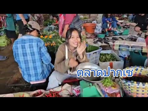 เที่ยวลาวใต้ตลาดเมืองปากเซอา