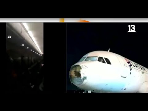 Turbulencia dejó sin nariz y motor a avión que viajaba a Asunción. Tu Día, 2022