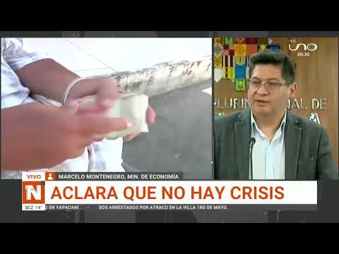 27052024   MARCELO MONTENEGRO   MINISTRO DE ECONOMIA ACLARA QUE NO HAY CRISIS ECONOMICA EN EL PAIS