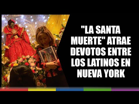 La Santa Muerte atrae devotos entre los latinos en Nueva York
