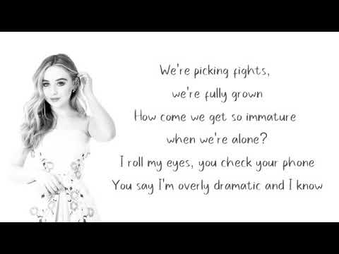 Sabrina Carpenter - I'm Fakin LYRICS