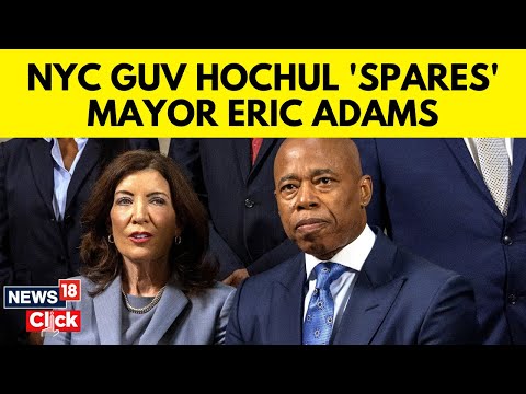 New York Governor Hochul Opts Against Removing Mayor Adams, Seeks Increased City Hall Oversight N18G