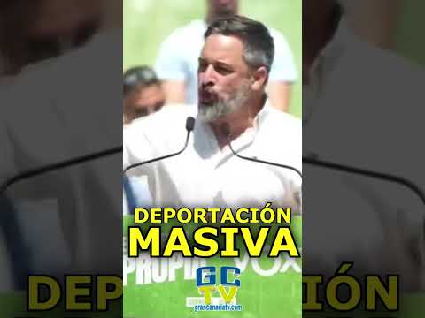 Deportación masiva para la inmigración masiva Santiago Abascal (VOX) #shorts