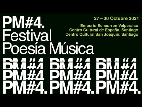 PM#4. Festival Poesía y Música - 28-O CCE - Santiago