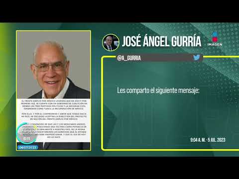 Juan Carlos Romero Hicks y José Ángel Gurría se bajan de la contienda presidencial | Francisco Zea