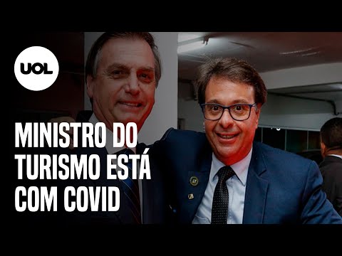 Ministro do Turismo testa positivo para covid três dias após encontrar Bolsonaro