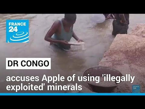 DR Congo accuses tech giant Apple of using 'blood minerals' • FRANCE 24 English