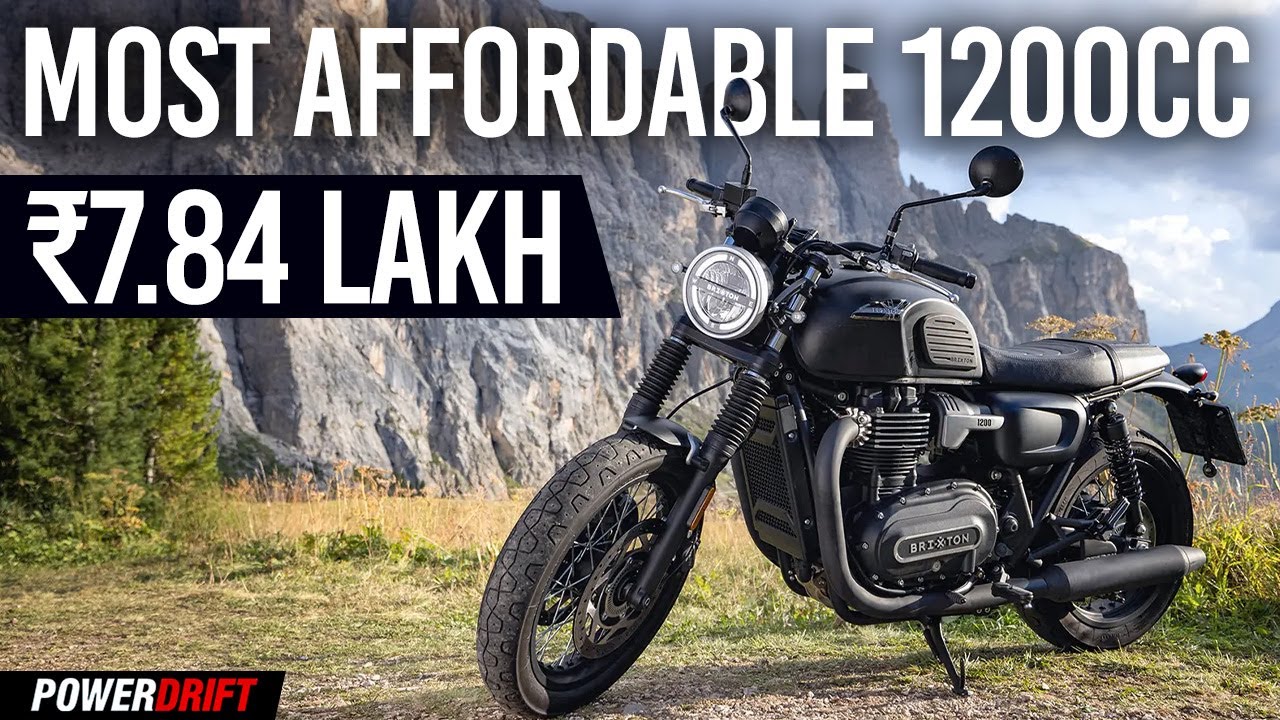 Brixton Motorcycles and VLF debut in India | Prices start from ?1.29 Lakh | PowerDrift QuickEase