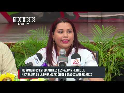 JS, UNEN y la FES respaldan a Nicaragua en el retiro de la OEA