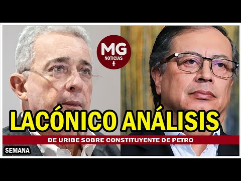 LACÓNICO ANÁLISIS DE URIBE SOBRE CONSTITUYENTE DE PETRO COMPARADA CON LA DE VENEZUELA