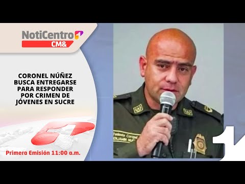 Coronel Núñez busca entregarse para responder por crimen de jóvenes en Sucre