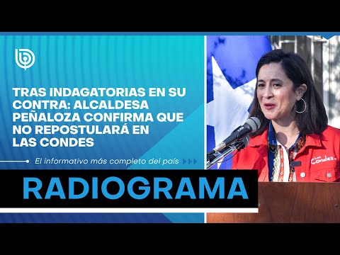 Tras indagatorias en su contra: alcaldesa Peñaloza confirma que no repostulará en Las Condes