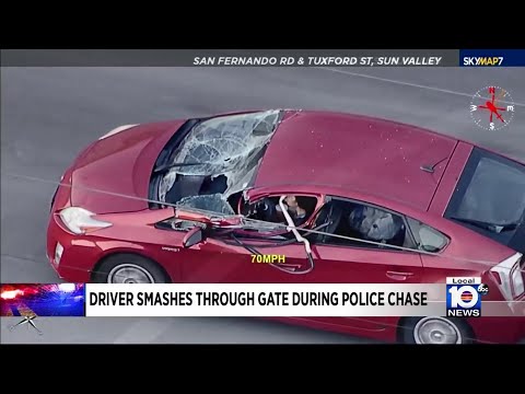 Police chase ends with arrest