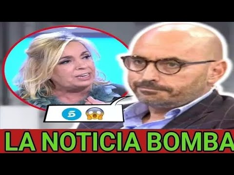 BOMBAZO! Diego Arrabal habla claro sobre el futuro despido de Carmen Borrego de Telecinco