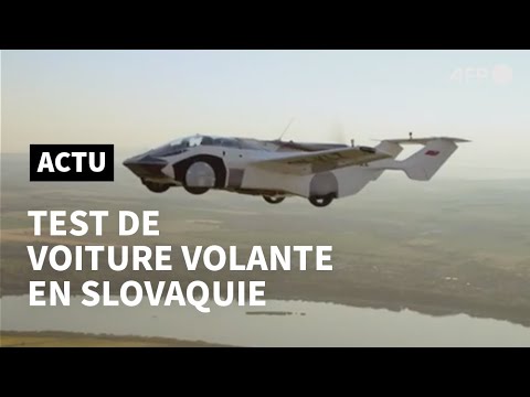 Slovaquie : une voiture volante effectue son premier vol interurbain | AFP