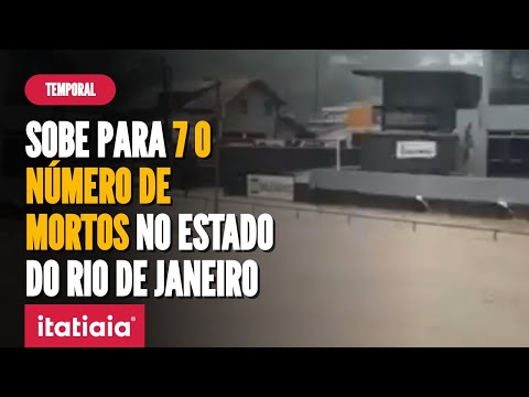 TEMPORAL DEIXA SETE MORTOS NO RIO DE JANEIRO E DEIXA PETRÓPOLIS EM ALERTA MÁXIMO