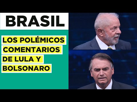 Descalificaciones y tensos momentos: El debate entre Lula y Bolsonaro en Brasil