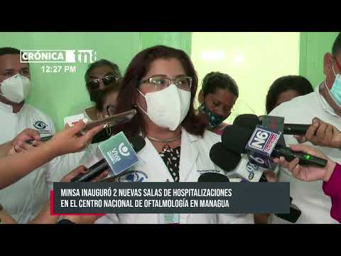 CNAO de Nicaragua inaugura dos nuevas salas de hospitalizaciones