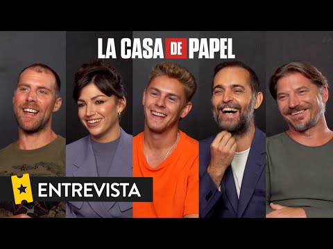 LA CASA DE PAPEL (T5) | Entrevista a Úrsula Corberó, José Manuel Poga y Pedro Alonso