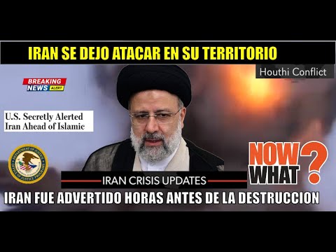 URGENTE! Iran se dejo ATACAR EEUU en SECRETO advirtio sobre la DESTRUCCION