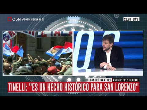 SAN LORENZO | Leandro Santoro: Esto no le sale nada a la Ciudad de Buenos Aires