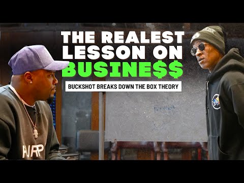 PT 4: THE BOX THEORY BUCKSHOT BREAKS DOWN HIS FORMULA FOR A SUCCESSFUL BUSINESS..DO YOU AGREE??